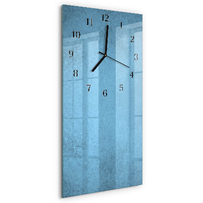 Verticale orologio con stampa Modello di ghiaccio