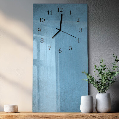 Verticale orologio con stampa Modello di ghiaccio