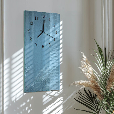 Verticale orologio con stampa Modello di ghiaccio