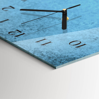 Verticale orologio con stampa Modello di ghiaccio