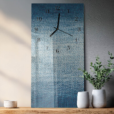 Orologio verticale in vetro Plastica