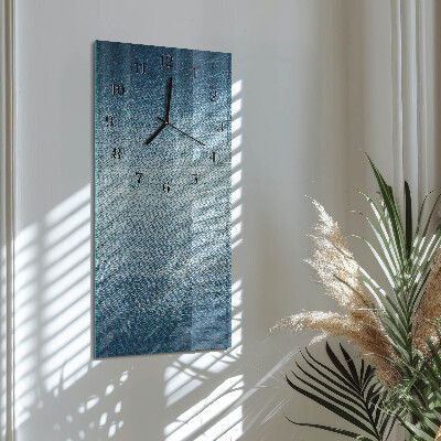 Orologio verticale in vetro Plastica