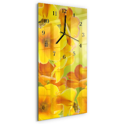 Orologio verticale in vetro Mobili