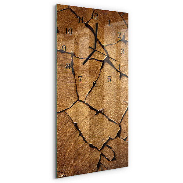 Orologio verticale Modello in legno