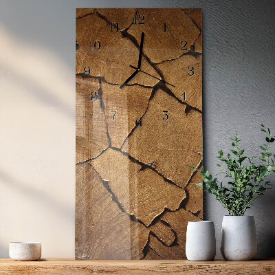 Orologio verticale Modello in legno