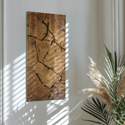 Orologio verticale Modello in legno