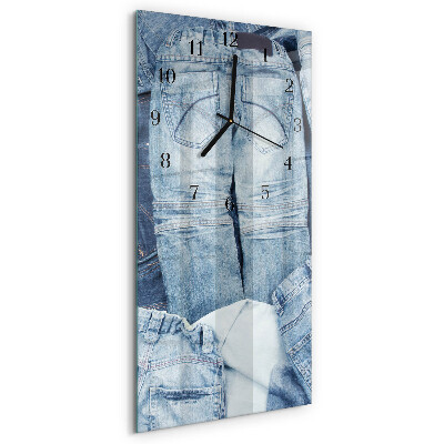 Orologio verticale in vetro Pantaloni