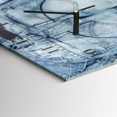 Orologio verticale in vetro Pantaloni