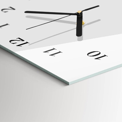 Verticale orologio da parete Farfalle