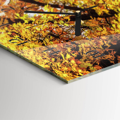 Orologio verticale in vetro Albero