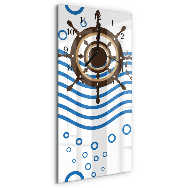 Verticale orologio con stampa Stere