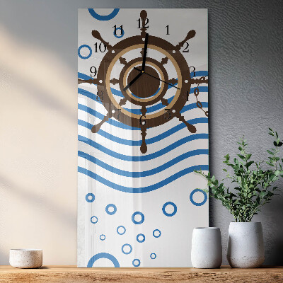 Verticale orologio con stampa Stere