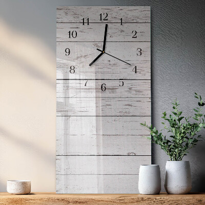 Orologio verticale in vetro Parete