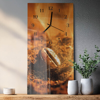 Orologio verticale Chicchi di caffeina