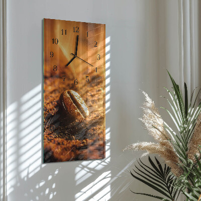 Orologio verticale Chicchi di caffeina