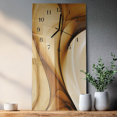 Verticale orologio con stampa Modello