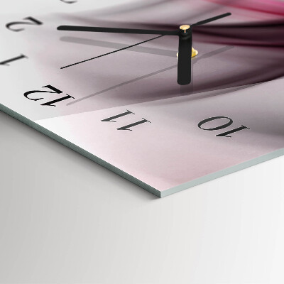 Orologio verticale in vetro Astrazione