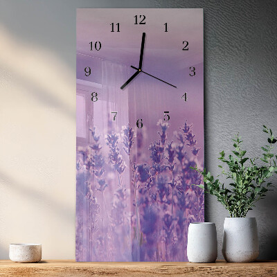 Orologio verticale Lavanda