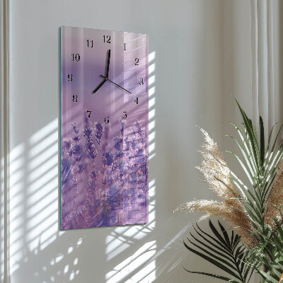Orologio verticale Lavanda