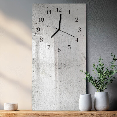 Verticale orologio con stampa Parete