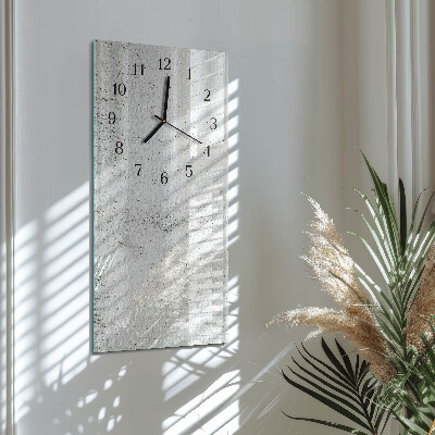 Verticale orologio con stampa Parete