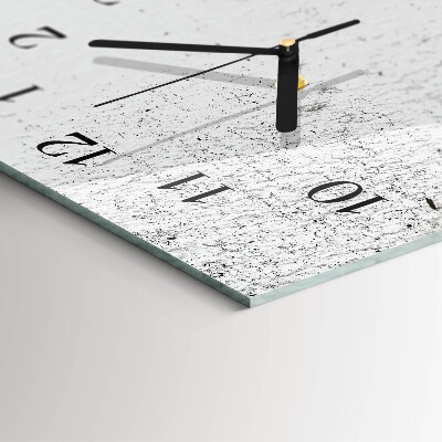 Verticale orologio con stampa Parete