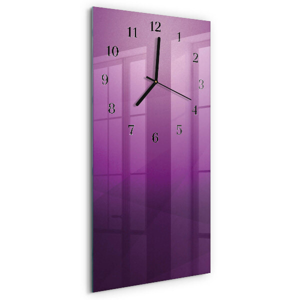 Verticale orologio da parete Materiale