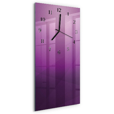 Verticale orologio da parete Materiale