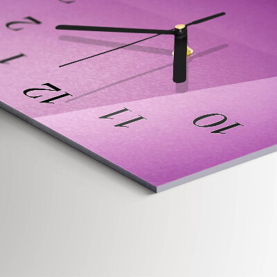 Verticale orologio da parete Materiale