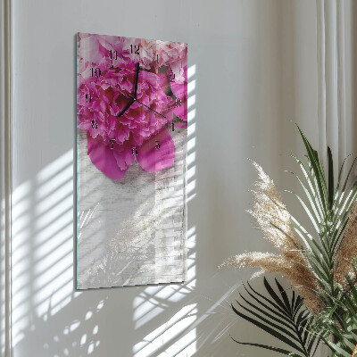 Orologio verticale Peonia