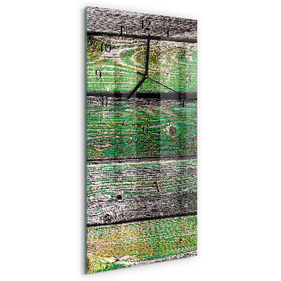 Orologio verticale Tavole di legno