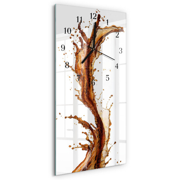 Orologio verticale in vetro Acqua