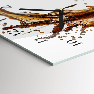 Orologio verticale in vetro Acqua