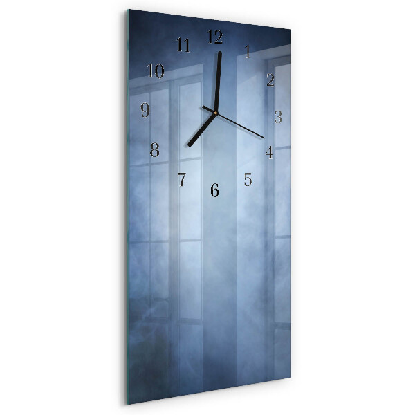 Verticale orologio da parete Fumo