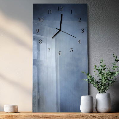 Verticale orologio da parete Fumo