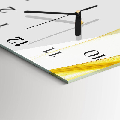 Orologio verticale in vetro Astrazione