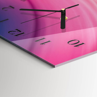 Verticale orologio da parete Linee astratte