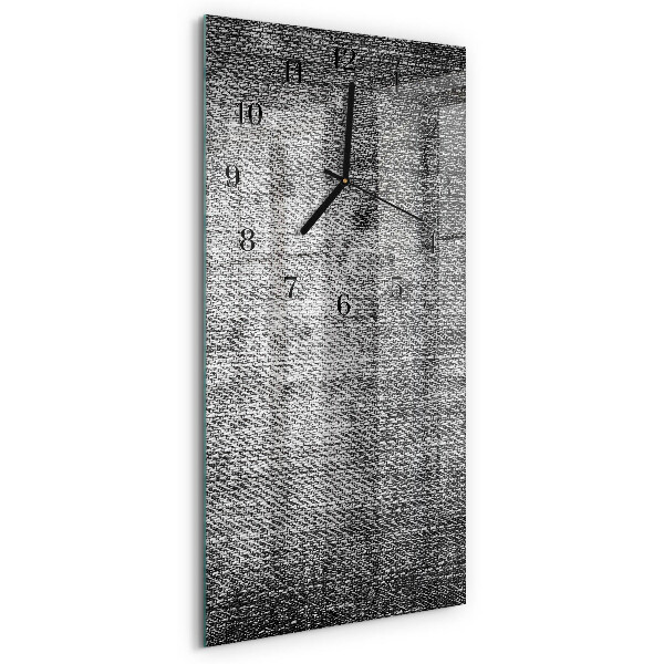 Orologio verticale in vetro Materiale
