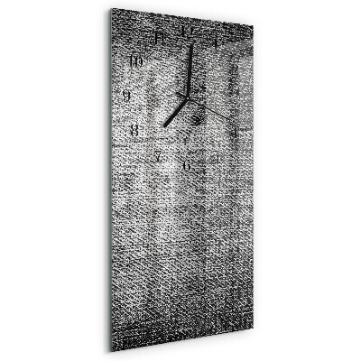 Orologio verticale in vetro Materiale