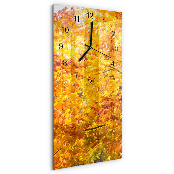 Orologio verticale in vetro Albero