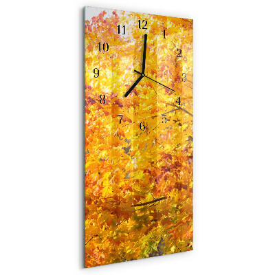 Orologio verticale in vetro Albero