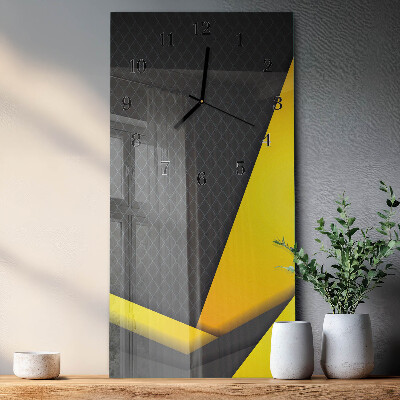 Verticale orologio da parete Astrazione