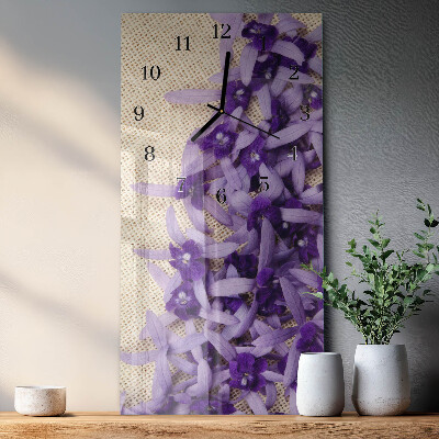 Orologio verticale Lavanda