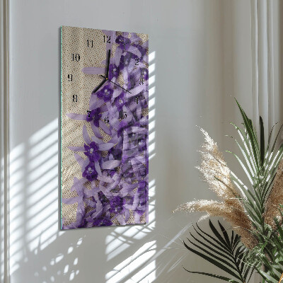 Orologio verticale Lavanda
