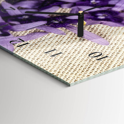 Orologio verticale Lavanda