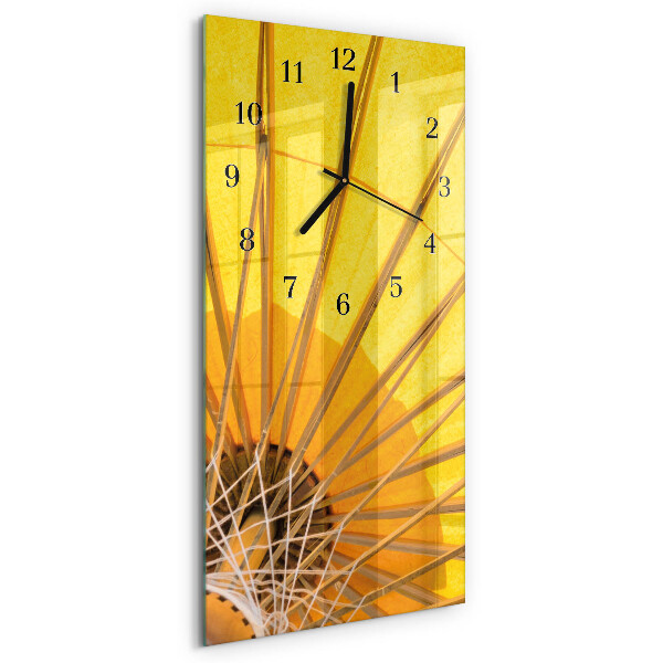 Orologio verticale in vetro Ombrello