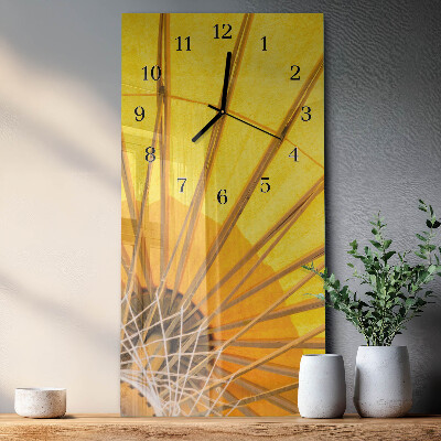 Orologio verticale in vetro Ombrello