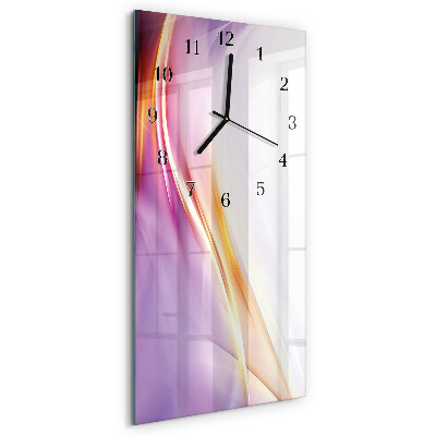 Verticale orologio da parete Astrazione