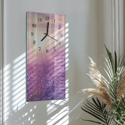 Orologio verticale Lavanda