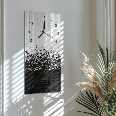 Verticale orologio con stampa Lauree
